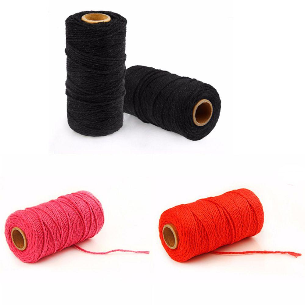 100meters/roll Bakers Handmade Christmas Twine String Packing Craft Projects DIY Rope Cotton Cords
