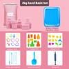 Ultra Light Sand Play Set DIY Sand Clay Castle Toys Funny Kid Space Sand Toy for Beach