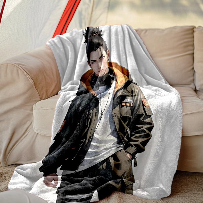 naruto Blanket, Valentine's Day, Halloween, Thanksgiving Gift Blankets, Home Blanket for Bed and Couch Use
