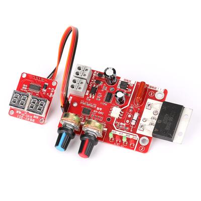 Аппарат для точечной сварки DIY Панель управления Функция контроля времени и тока с цифровым дисплеем