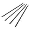 4Pcs Car Window Molding Trim Seal Belt Weather Strips 73750‑02150 for Corolla 2009 to 2012