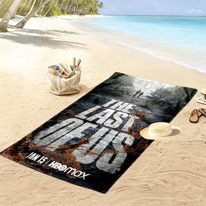 Survival Post-Apocalyptic World beach towel Outdoor camping Beach towel for vacation photos swim quick-drying swim towel Absorbent bath towel