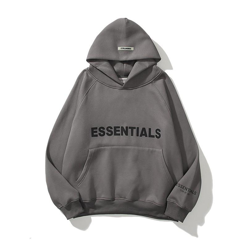 Essentials Hoodie Streetwear Oversized Cotton Pullover Sweatshirt Men Women Casual