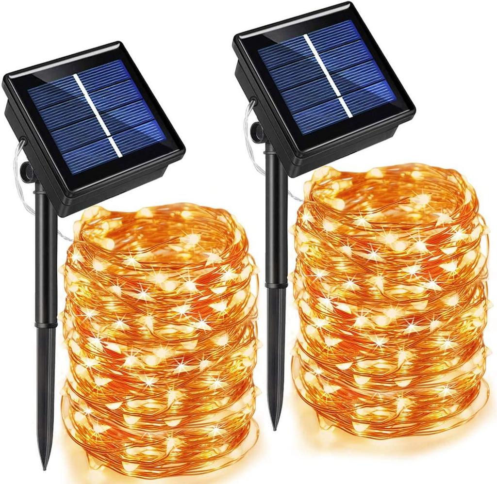 Solar Energy String Fairy Tale Lamp 7m/12m/32m Outdoor Waterproof Garland Solar Energy Lamp Lawn Terrace Garden Party Courtyard Decoration Christmas
