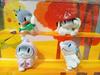 Новая оригинальная фигурка Sharkitty Серия Ver.1 с флоковым покрытием Кавайное животное Коробка-сюрприз Декор для стола Украшение Подарок на день рождения