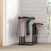 Vertical Metal Boot Rack Free Standing Shoes Drying Stand for Wader Tall Boots Cowboy Boots Multifunctional Shoes Organizer for Dorm Room Closet