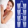 New Hollow Silicone Anti-Snoring Device Mini Portable Soft Ventilating Sleeping Nose Clip Anti-Snoring Plug Respirator Set