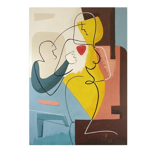 Pablo Picasso Oil Painting Abstract Posters and Prints Living Room Wall Art Picture Home Wall Decoration