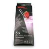 Czech-made, Dishwasher-safe SIMAX Heat-resistant Glass Straws, Set of 6, with Cleaning Brush, 20cm, Straight.