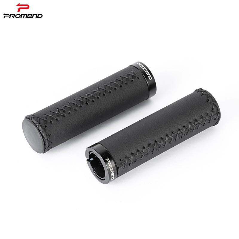 Soft Microfiber Leather Bicycle Handlebar Grips With Lock-on Design Mountain Folding Bikes