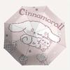 1pc Heart Cinnamoroll Sanrio Automatic 3-Fold Umbrella Design, Cute Cartoon Pattern, Portable Outdoor Umbrella, Perfect, Holiday Gift for fans.S037