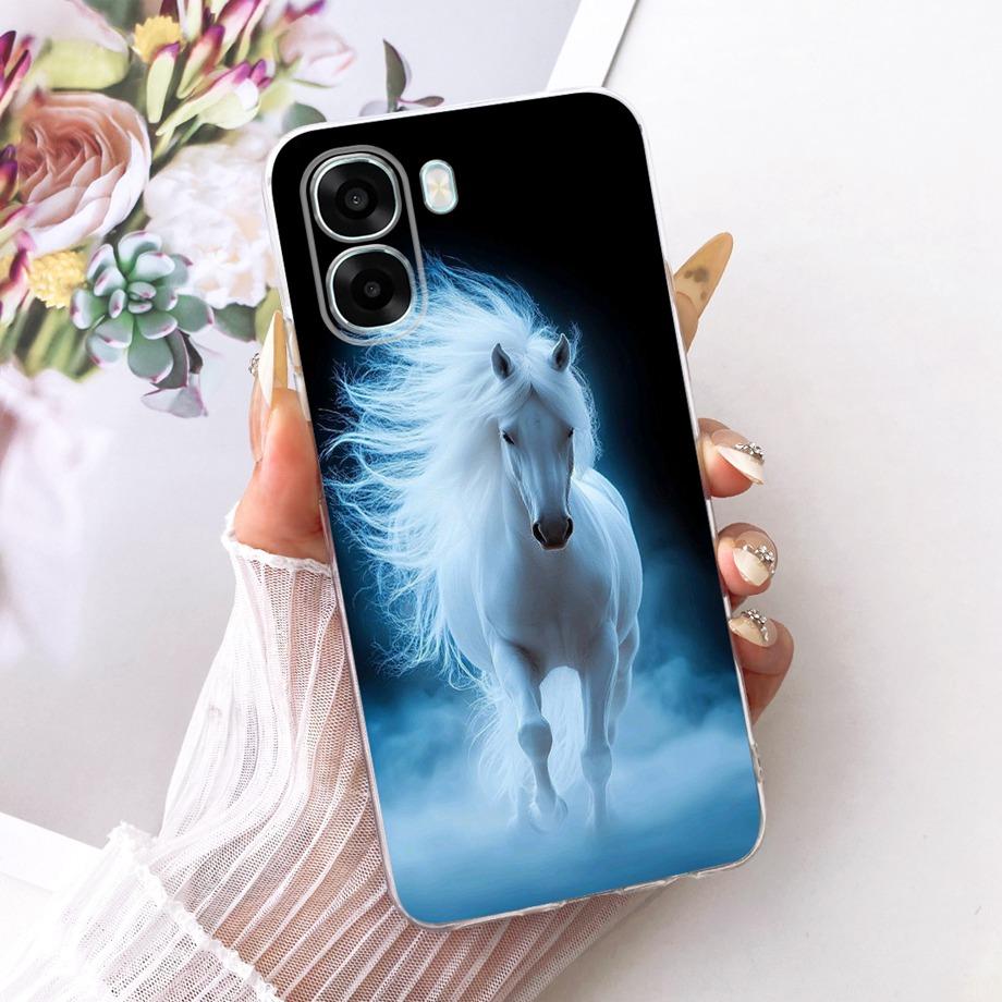 Крутой Стиль Мультяшная Модная Чехол для Телефона Для Oppo A6x A6s A6t A6 4G 5G / Oppo A6T Pro 4G Fundas Прозрачный Мягкий Силиконовый Coque Чехол