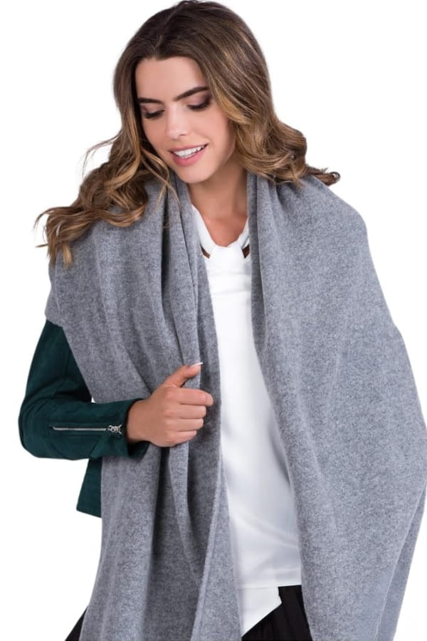 Scarf*01 Women' Winter Silver Color