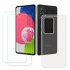 Чехол - FZ - Galaxy A52S - Прозрачный - Гибкий - Включает 2 Закаленных стекла