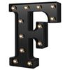 Newly Design Led Letters Lights 26 Alphabet Black Decorative Marquee Lamps for Wedding Party Birthday Home Bar Decoration
