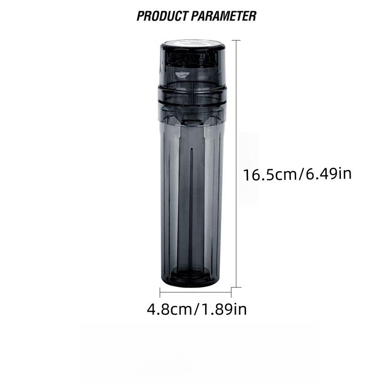 1PC Plastic Grinder Jar PC Smoking Device All-in-One