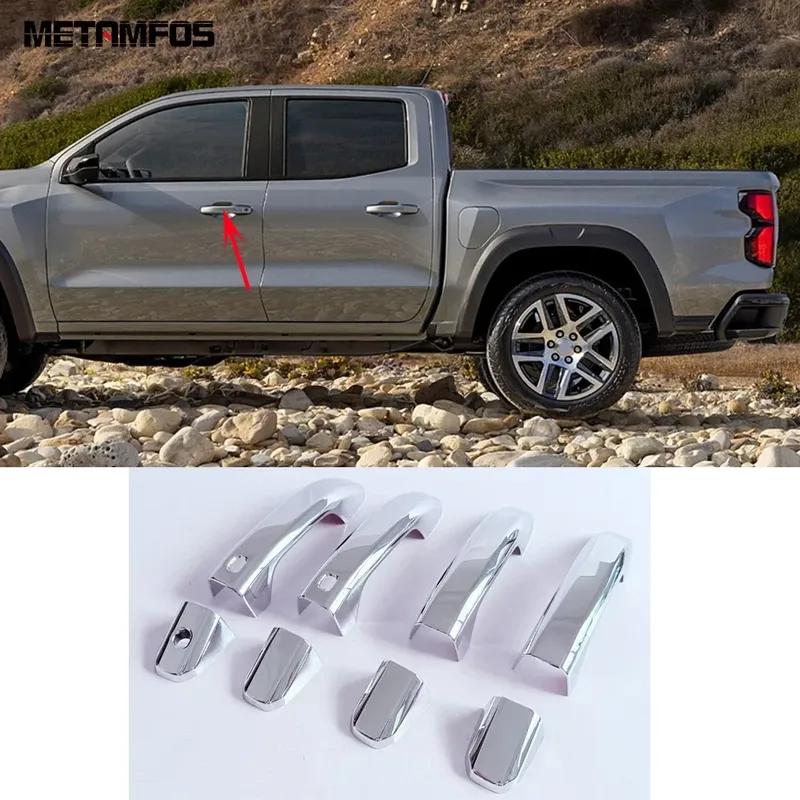 Car Accessories For Chevrolet Colorado 2024 2025 Carbon Fiber Rearview Mirror Door Handle Fog Light Front Grille Vent Trim