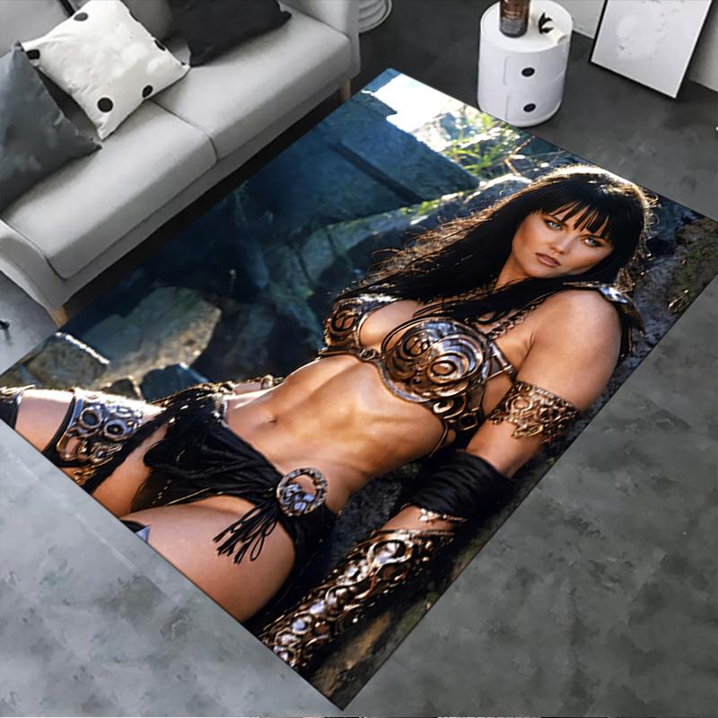 2025 New Xena Warrior Carpet Rug for Living Room Bedroom Home Sofa Decoration,Kids play Non-slip Floor Mat251