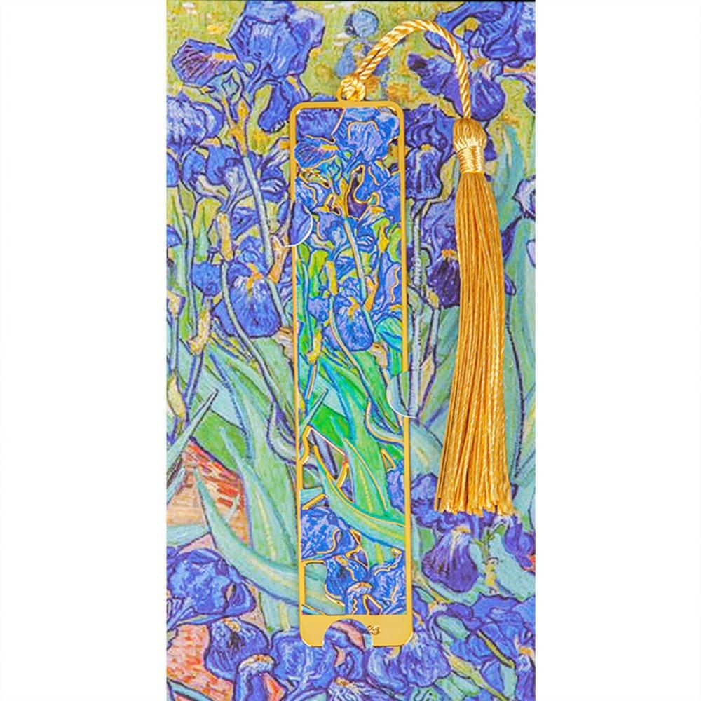 Oil Painting Metal Bookmark Student Gift Pagination Mark Creative Reading Book Clip