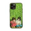 Case for Xiaomi Poco X6 X4 M5 M6 F5 F6 C65 C55 C50 C51 C40 Redmi Note 7 8 14C A3X 13C 12C 11 10A 9C Pro Black Sofe Cover WI60 Spirited Away