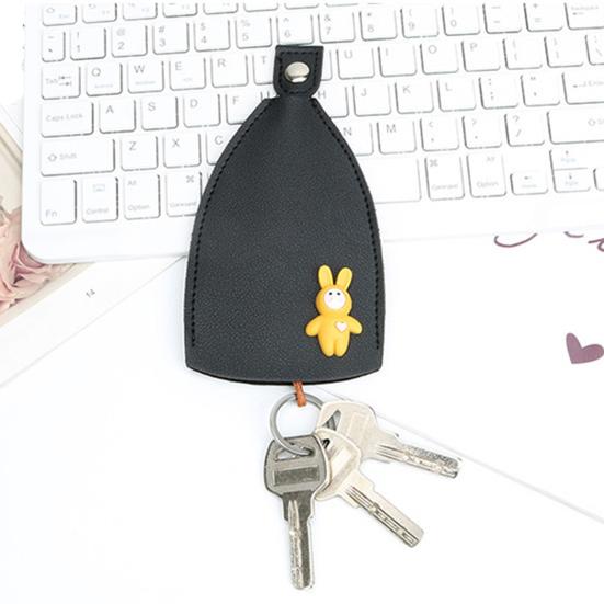 3 шт. сумки для ключей от машины с мультяшным кроликом, держатель для ключей от машины, выдвижной