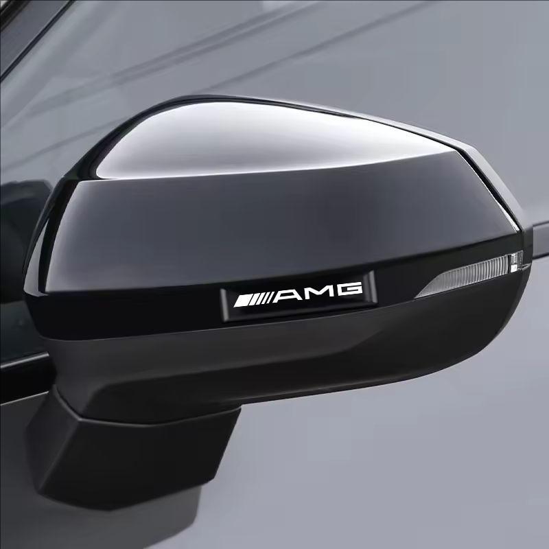 AABCW1 3D Epoxy Car Interior Logo Exterior Decoration Sticker For Mercedes Benz AMG Smart Fortwo 451 450 453 EQ Forfour Coupe Cabrio 4