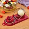Multifunctional Egg Slicer Sectioner PP Cutter Mold New Egg Cutter