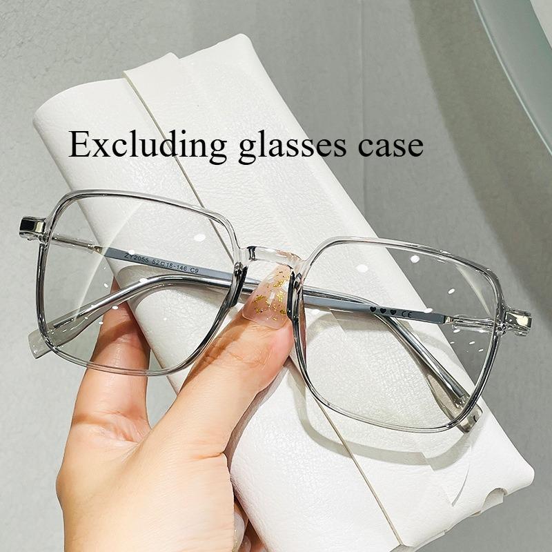 Солнцезащитные очки в корейском стиле, ретро, квадратные, с большой оправой, с заклепками, солнцезащитные очки Ins, мужские и женские, с чувством стиля, уличные очки для пати