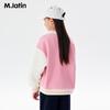 Осенняя бейсбольная куртка M.Latin Girls 2024 с принтом конфет