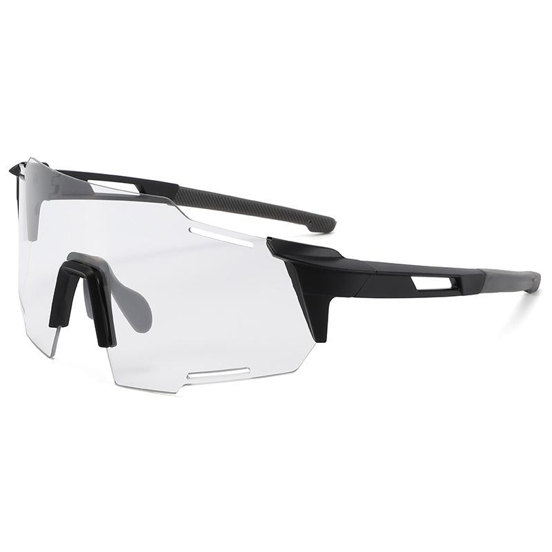 New outdoor sports cycling glasses hiking mountaineering sunglasses fishing shooting fish color-changing glasses men's and women's sunglasses