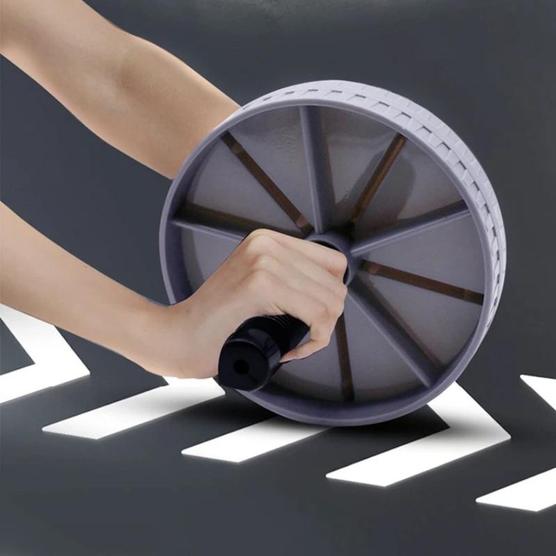 Тренировка AB Roller Wheel Нескользящее колесо для пресса Бесшумный тренажер для пресса Тренажер для пресса для домашнего спортзала Силовые тренировки
