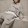 Fear of God Essentials Essentials Велюровый Поло с Принтом Логотипа Повседневная Лонгслив Мужские Топы Светло-Овсяный FOG-SS22-496