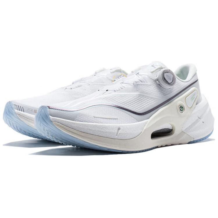 Li Ning Furious Rider 7.0 PRO V2 Амортизация Легкие Низкие Повседневные Беговые Кроссовки Мужские Белые ARZU001-2