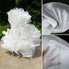 Модная яркая органза жесткой формы для DIY, плиссированная сетчатая ткань, полиэстер, дизайнерские ткани, фон с цветочным узором