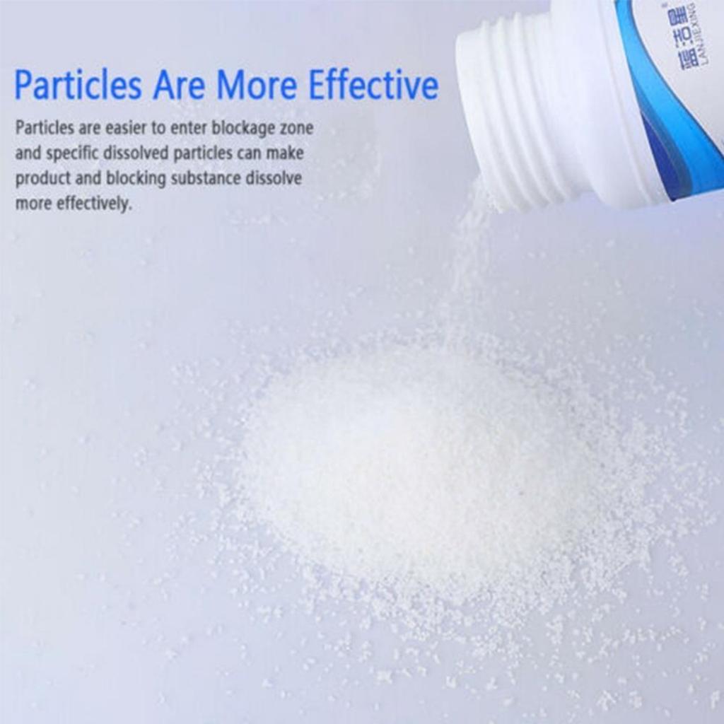 HOMZY 110г Средство для прочистки слива раковины в бутылке Мощное средство для чистки Унитаз Кухня Дезодорация Засорение Канализация Прочистка Прочистной агент Труба