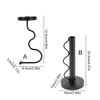 Iron Art Solid Color Desktop Candle Holder Unique Handicrafts Ornaments Gift Living Room Candlestick Decorative Home Decoration