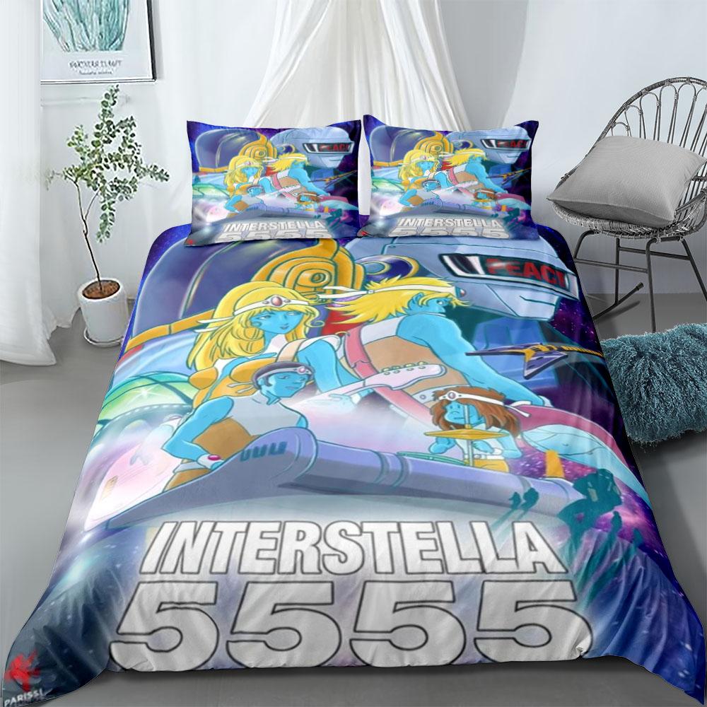 Комплект пододеяльника Interstella 5555 без простыни Размер King Queen Double Full Twin Single Комплект постельного белья
