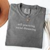 Comfort Colors Anti-Social Shirt: Funny Introvert Tee