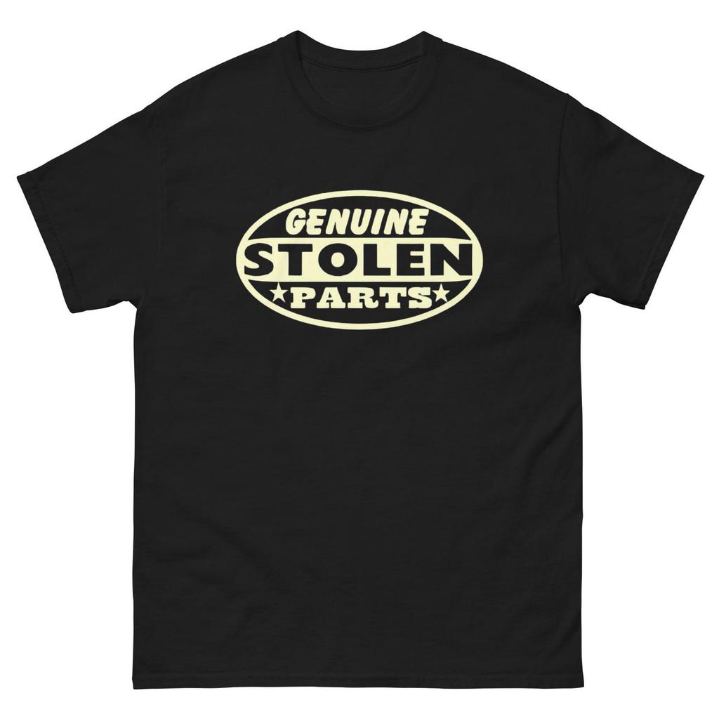 GENUINE STOLEN PARTS T shirt by Race City Retro