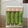 Usb 4 Slots Fast Charger Short Circuit Protection Aaa And Aa Rechargeable Battery Station