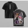 Kyoraku Shunsui BLEACH Футболка Для Мужской Одежды Винтажная Стиранная Оверсайз Футболка Летняя С Коротким Рукавом Чистый Хлопок Футболки Топы