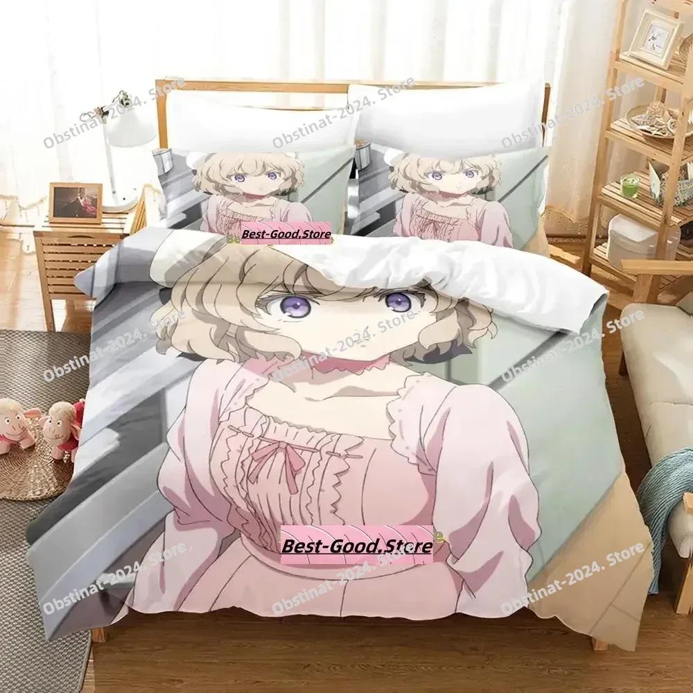Новый Kawai Iwanaga Kotoko Комплект постельного белья Односпальный Двуспальный Ful Quen King-Sized Размеры Размеры Комплект постельного белья Взрослые Люди Детская Спальня Пододеяльники Аниме