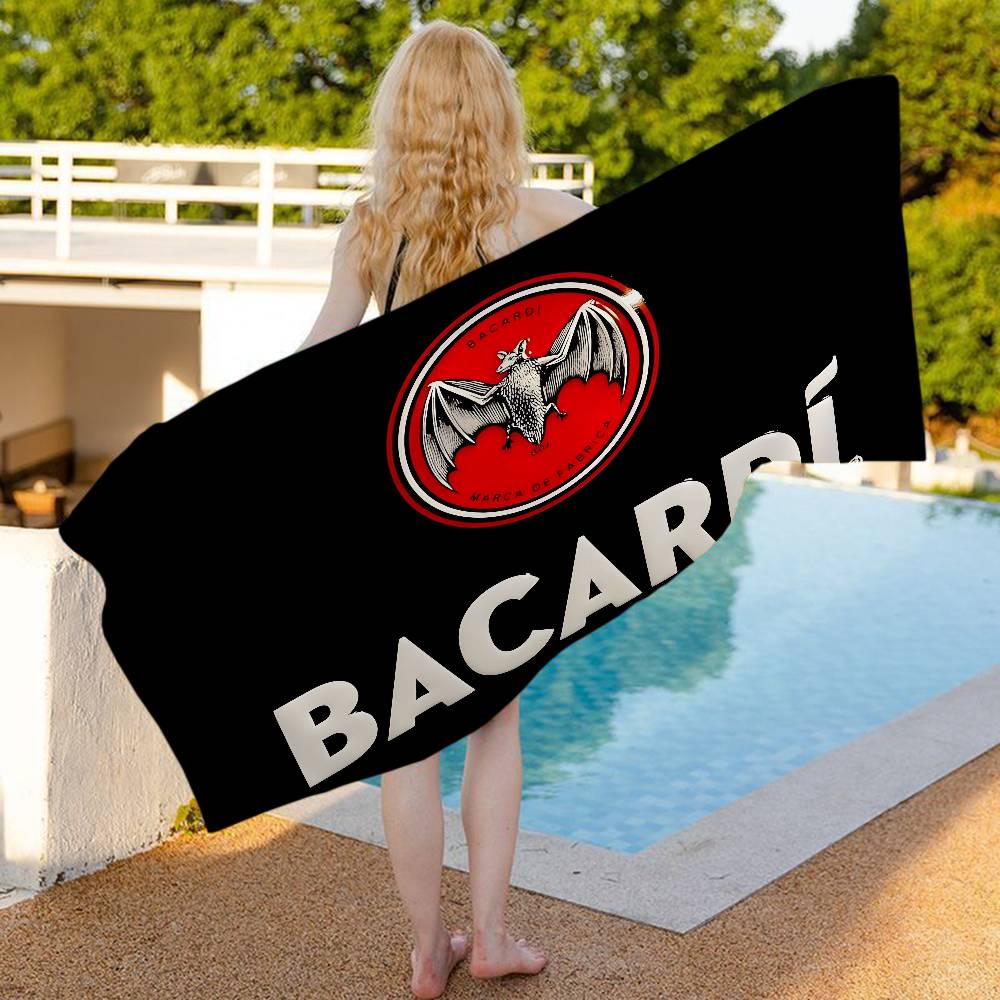 B-Bacardis Ром Большие Микрофибровые Пляжные Полотенца Быстросохнущее Полотенце Песок Пляжные Полотенца Бассейн Полотенце для Путешествий Плавание Бассейн Йога