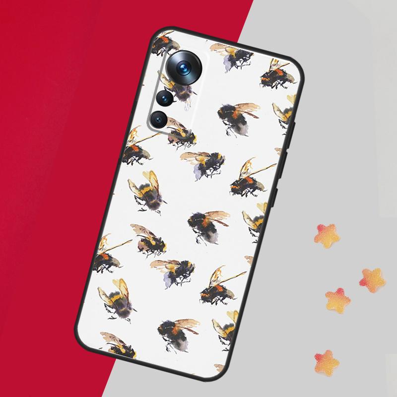 Чехол Мед пчелиный для Xiaomi 13T Pro 12T 11T 12 14 13 Lite 12X POCO F5 X3 X5 Pro X4 F4 M5 M5s F3