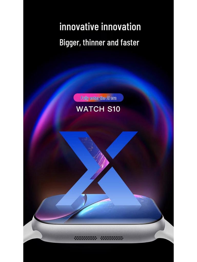 TS10 Smartwatch: Dual Payment, Sports Tracker, Bluetooth Navigation, Call Answering, Health Monitoring Bracelet.