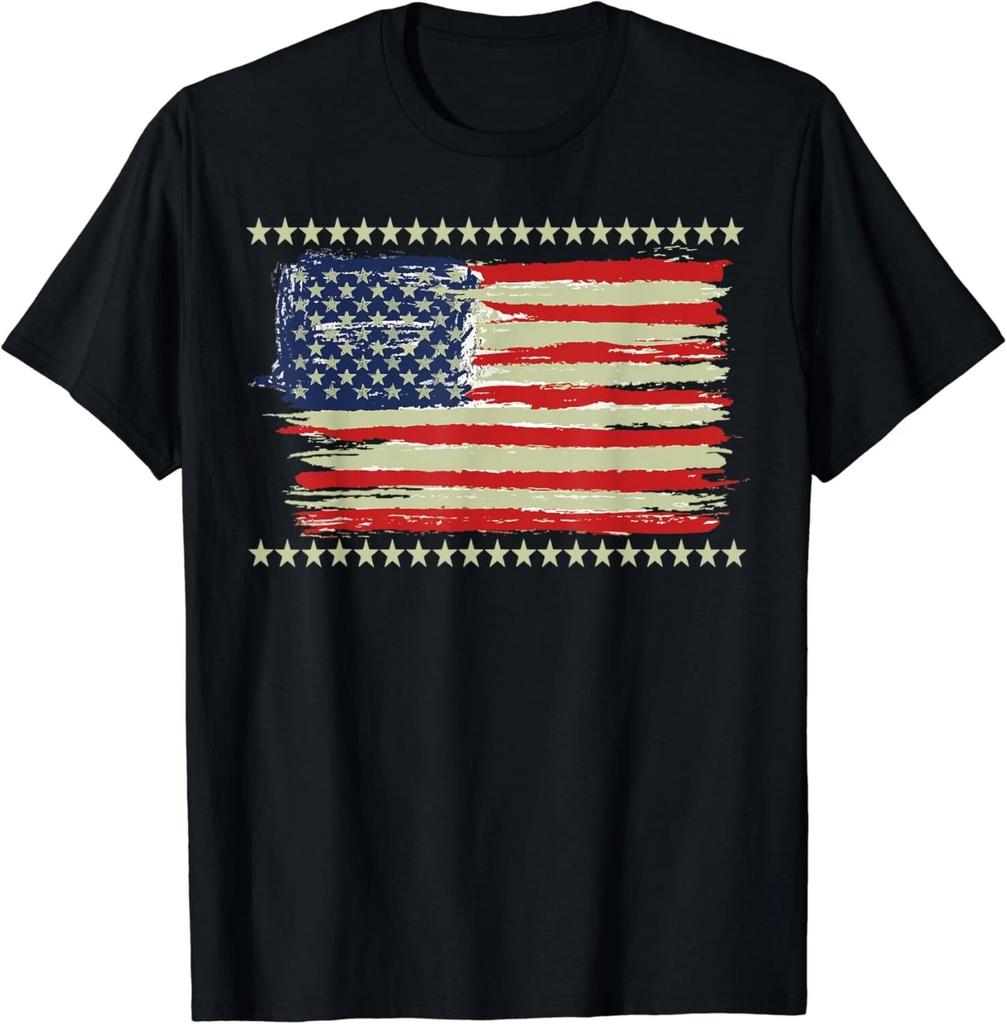 4th Of July American USA Flag Independance Day Gift Unisex T-Shirt