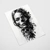 Poster Zombie Woman Portrait