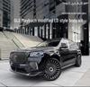Комплект для тюнинга Mercedes-Benz GLS Maybach 24-25 стиль LD: Передний сплиттер, Задний бампер, Пороги, Дефлектор окон.