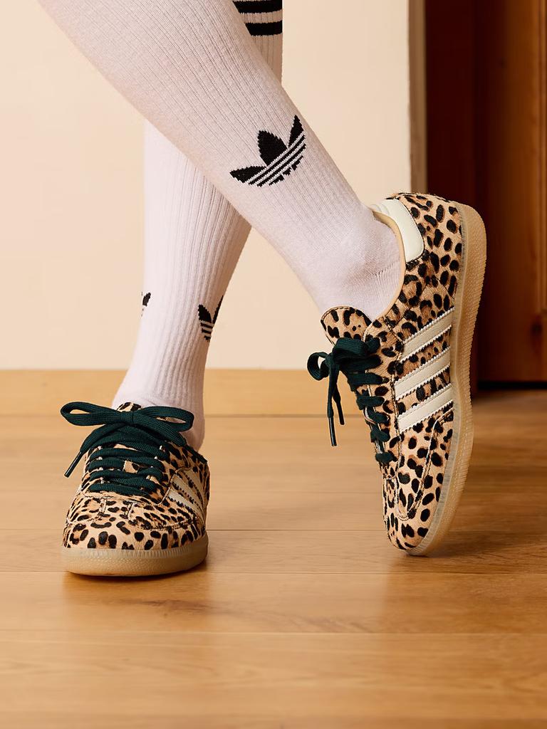 Кроссовки Adidas в стиле Т SAMBA OG Мраморный Леопардовый Принт Кроссовки Adidas Клевер KI6674