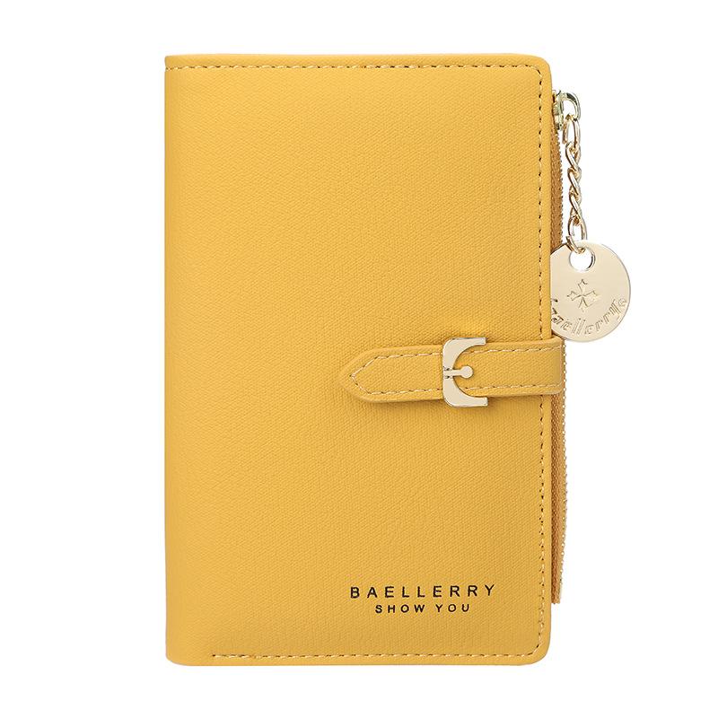 Baellerry Women Leather Handbags Fashion Zipper Purse Wallets